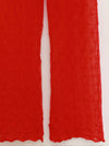 YANYAN KNITS 25 Spring/Summer BOLOR Trousers Skirt YYK-YYW25-0101-HONG Red YYW25-0102